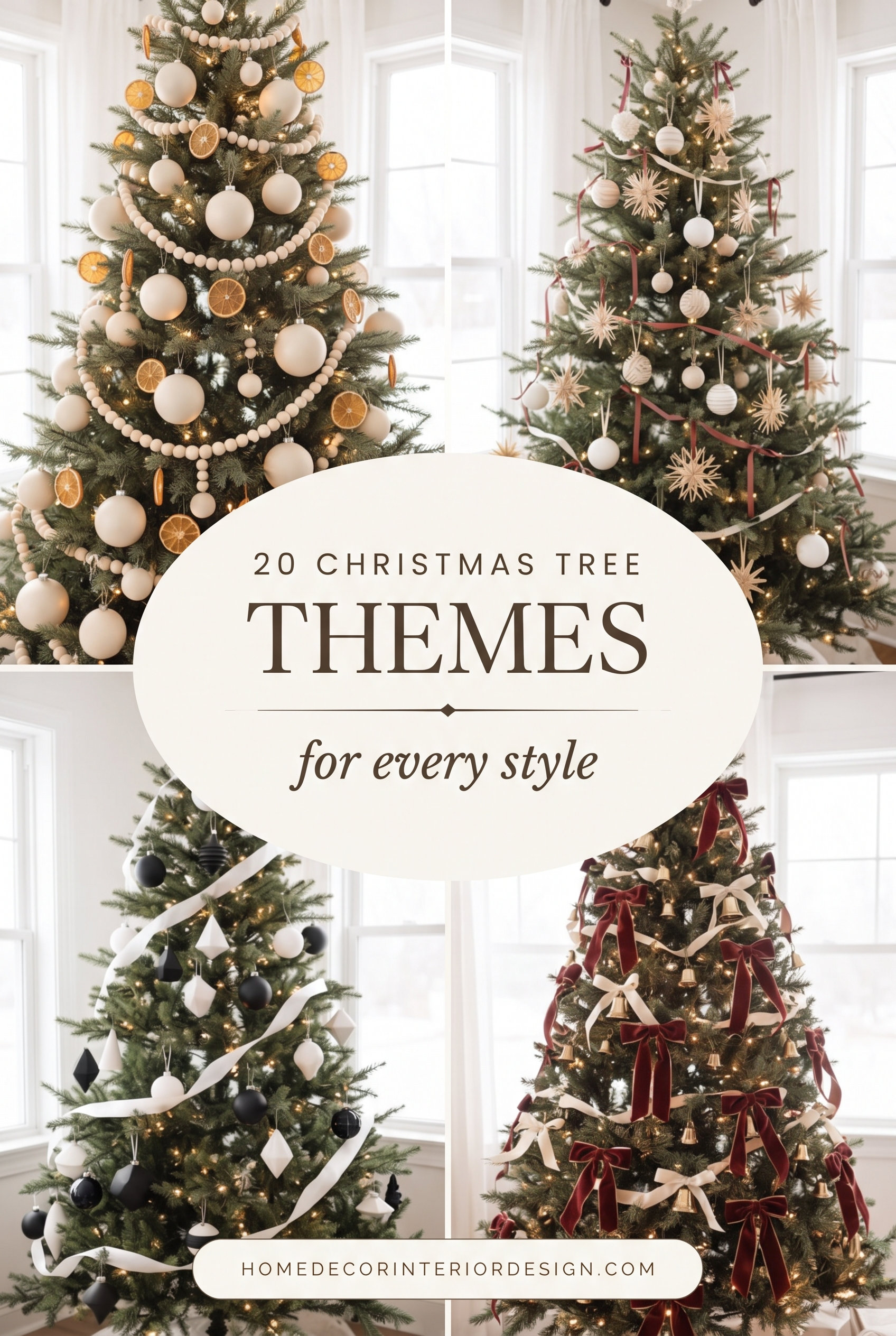 Christmas Tree Decorations: 20 Themes for Every Style